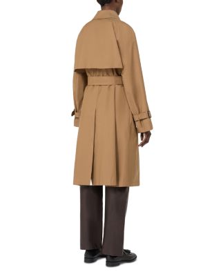 Mtcricordo Brown Midi Trench Coat