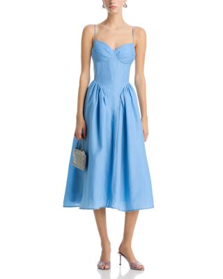 Strap Midi Dress - Exclusive