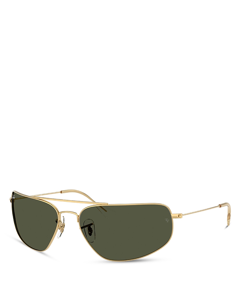 Ray-ban Rectangular Sunglasses, 63mm · OS