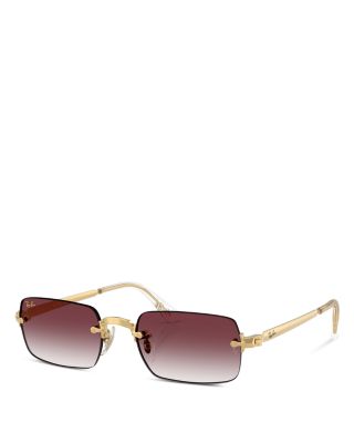 Rectangular Sunglasses, 54mm