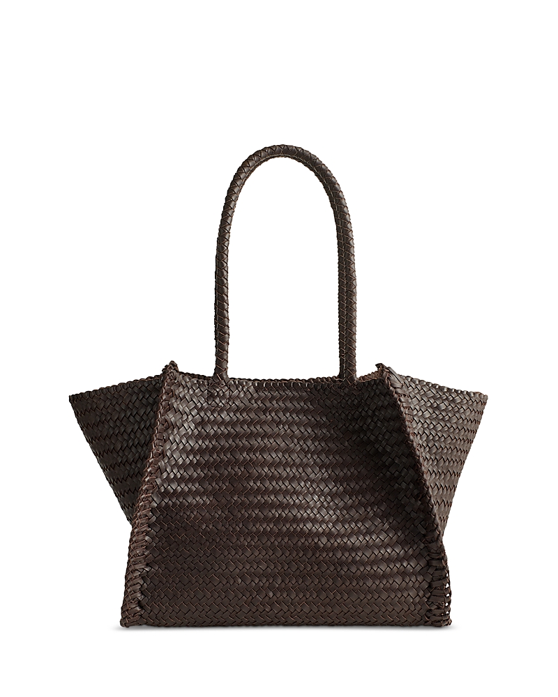 Madewell Lexington Woven Leather Tote Bag