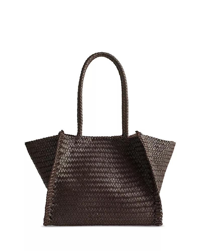 Madewell Lexington Woven Leather Tote Bag