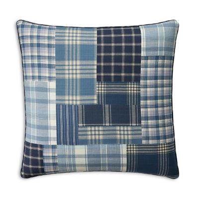 Chester Plaid Throw Pillow, 22" x 22"