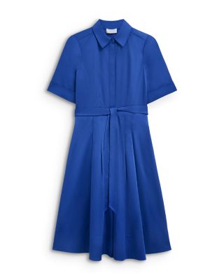 Brigitta Concealed Button Shirt Dress