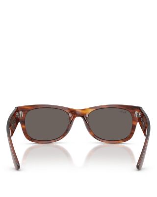 Mega Wayfarer II Square Sunglasses, 52mm
