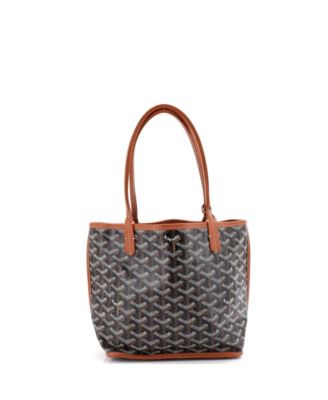  Mini Anjou Reversible Tote Coated Canvas