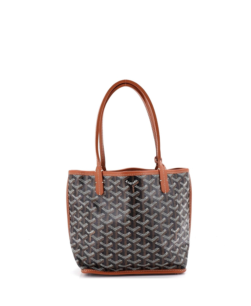 Pre-Owned Goyard Mini Anjou Reversible Tote Coated Canvas