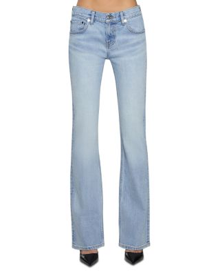 Maria Low Rise Bootcut Jeans in Drift