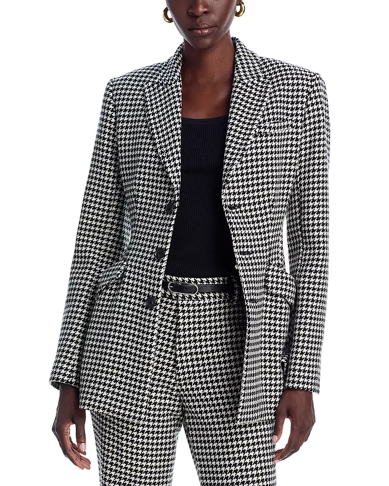 Sergio Hudson Peak Lapel Blazer