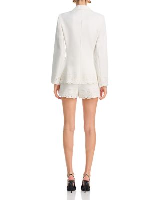 Eyelet Blazer & Eyelet Shorts - Exclusive