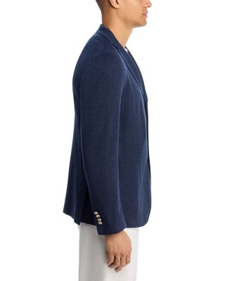 Herringbone Cotton Jersey Soft Jacket
