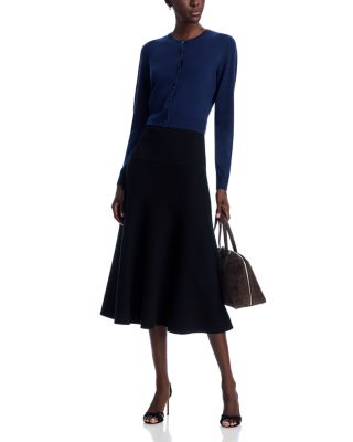 Cropped Cardigan Sweater 