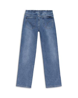 Boys' Relaxed Straight Fit Knit Denim Jeans - Big Kid