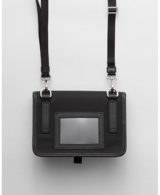  Re-Nylon and Saffiano Leather Smartphone Case