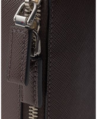 Brique Saffiano Leather Bag