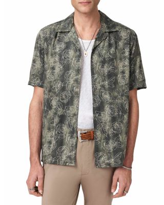 Floral Camp Collar Shirt