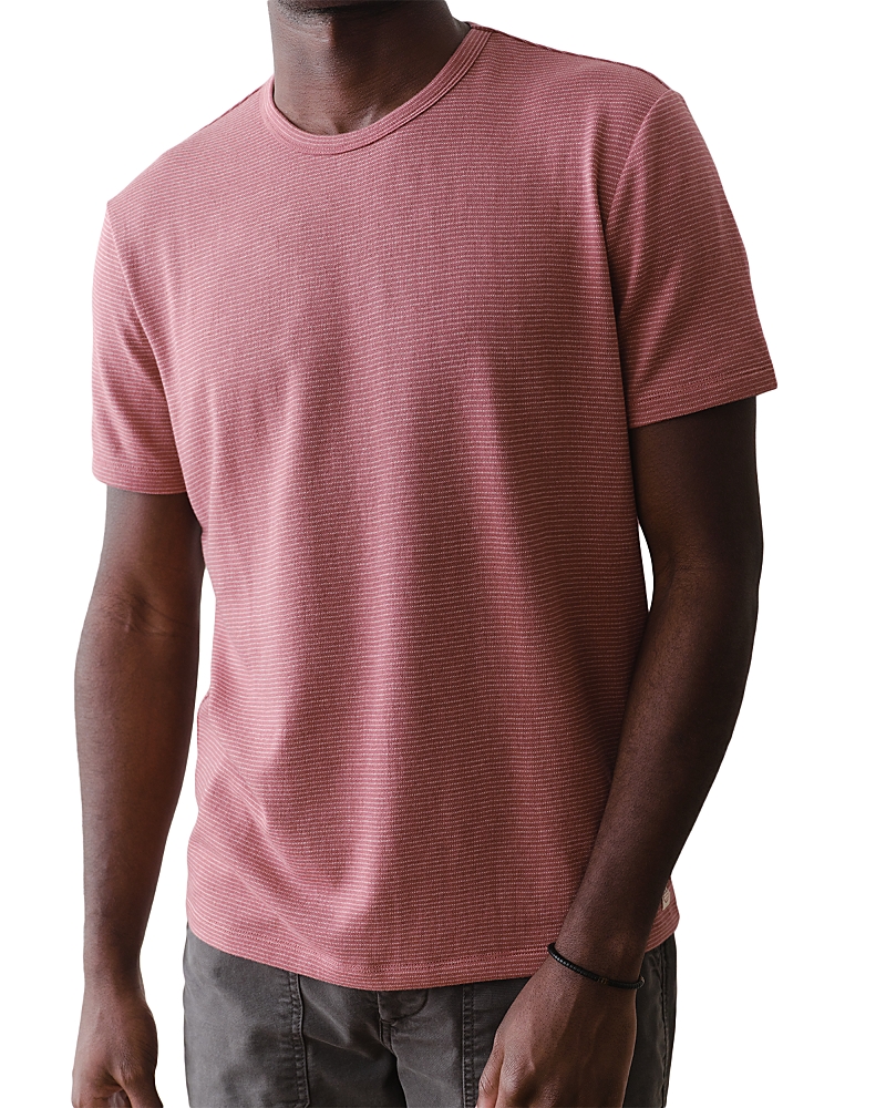 Marine Layer Signature Jacquard Crew Tee