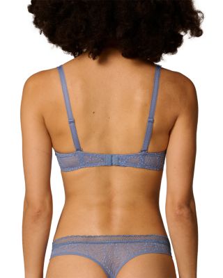 Comete Feather & Fan Lace Thong