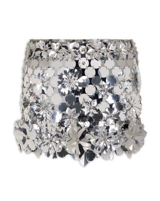 Embellished Mini Skirt