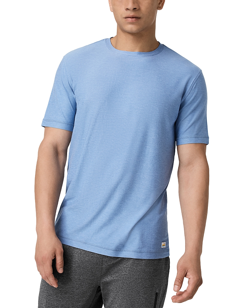 Vuori Strato Short Sleeve Tech Tee in Grey