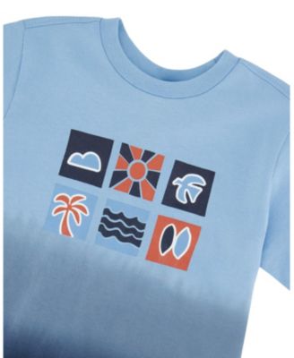 Boys' Organic Cotton Short Sleeve Gradient T-Shirt - Little Kid, Big Kid