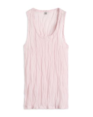 Crinkled Gauze Tank