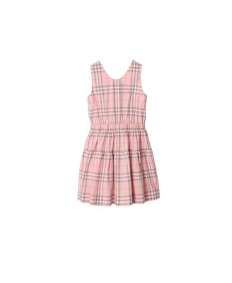Girls' Check Cotton Dress - Little Kid, Big Kid