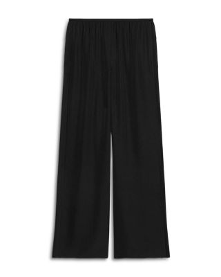 Slit Hem Pull On Pants