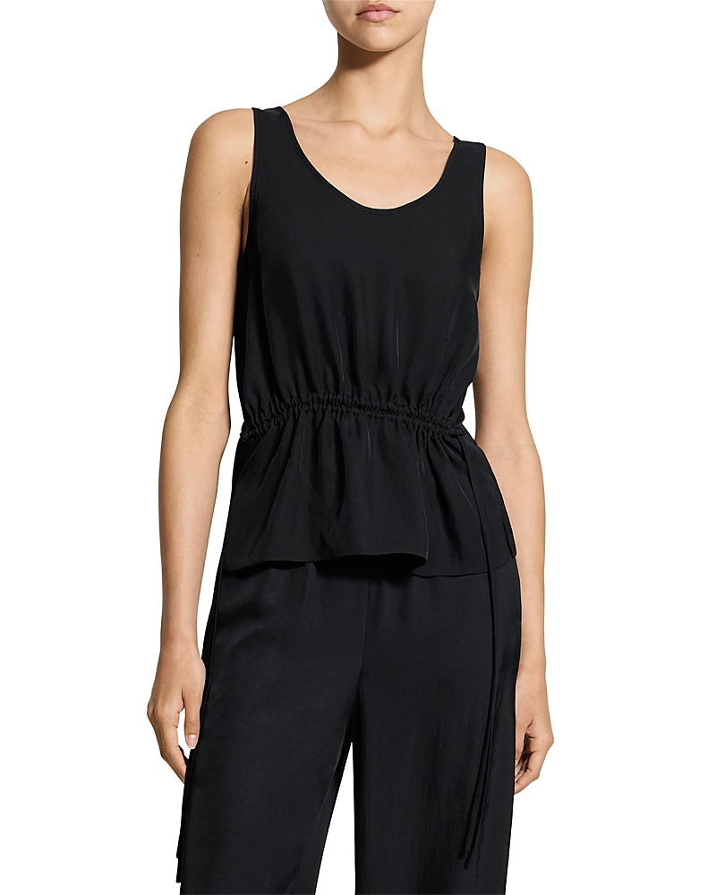 Theory Washed Tie Easy Tank Top