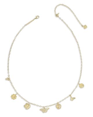 Cailey Charm Necklace, 19"