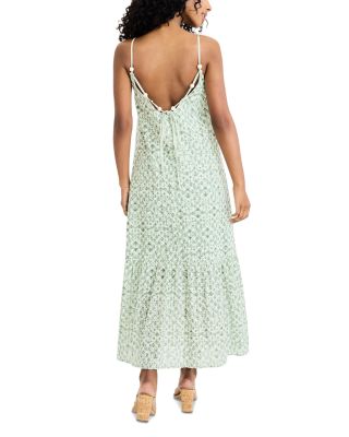 Sleeveless Tiered Midi Dress