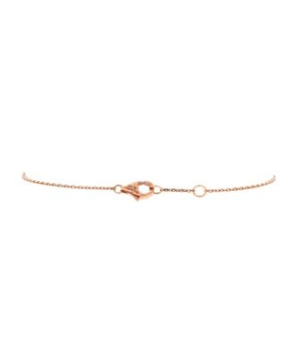  XS Amulette de Cartier Bracelet 18K Rose Gold with Diamond and Carnelian