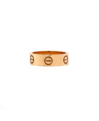  Love Band Ring 18K Gold