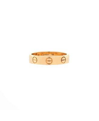  Love Wedding Band Ring 18K Gold