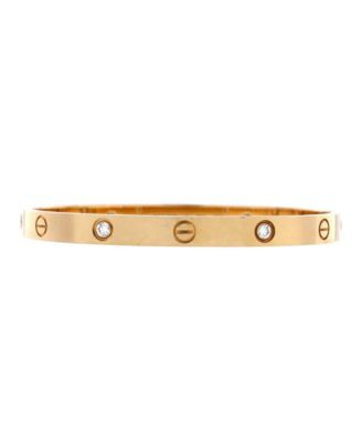  Love 4 Diamond Bracelet 18K Gold with Diamonds