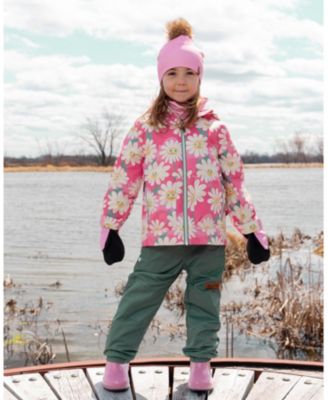 Girls' 3-in-1 Two-Piece Mid-Season Outerwear with Solid Pants Set - Little Kid