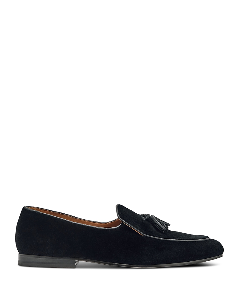 Reiss Men's Harry Velvet Belgian Loafers