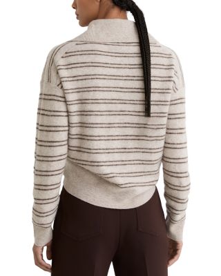 Evana Wool & Cashmere Collared Sweater