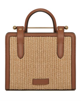 Mini Woven Raffia Tote Bag