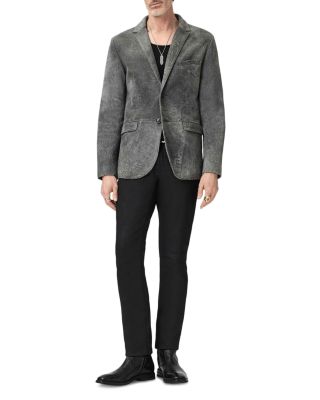 Winston Two Button Leather Jacket