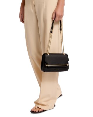 East West Mini Leather Shoulder Bag