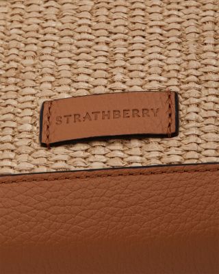 Mosaic Nano Small Woven Raffia Crossbody Bag