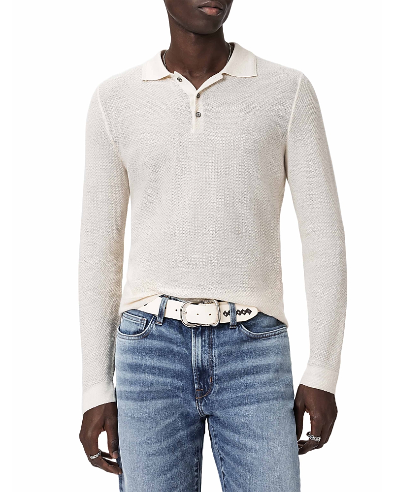 John Varvatos Venturi Long Sleeve Polo