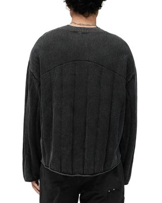 Knitted Varsity Jersey Sweater