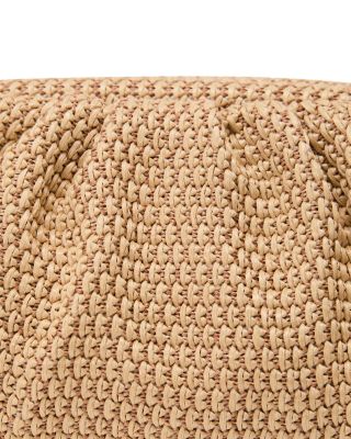 Georgia Woven Ruched Clutch