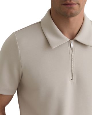 Interlock Half Zip Polo Shirt