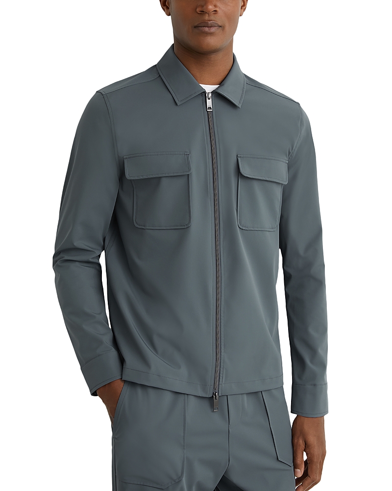 Reiss Technical Zip Overshirt