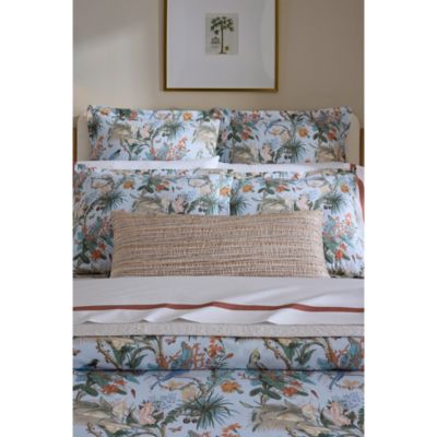 X Scalamandre Cinque Terra Printed Percale Sham, King