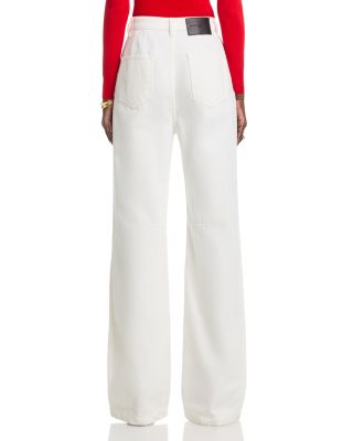 The Stevie Wide Leg Jeans in White