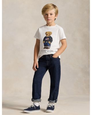 Boys' Polo Bear Cotton Jersey Tee - Little Kid